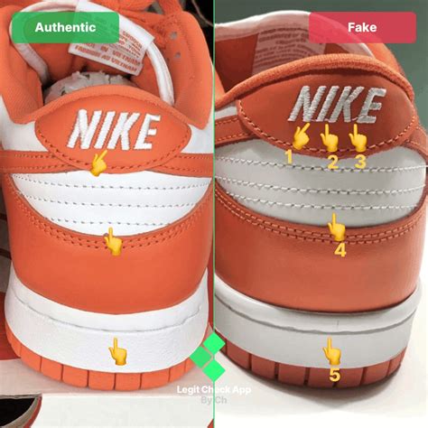 fake nike vs real nike|how to legit check nike.